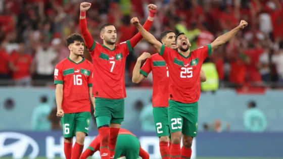 المنتخب المغربي ذكور يتوج بجائزة أفضل منتخب إفريقي لسنة 2023