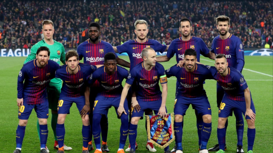 11 لاعبا من برشلونة في دائرة الشك